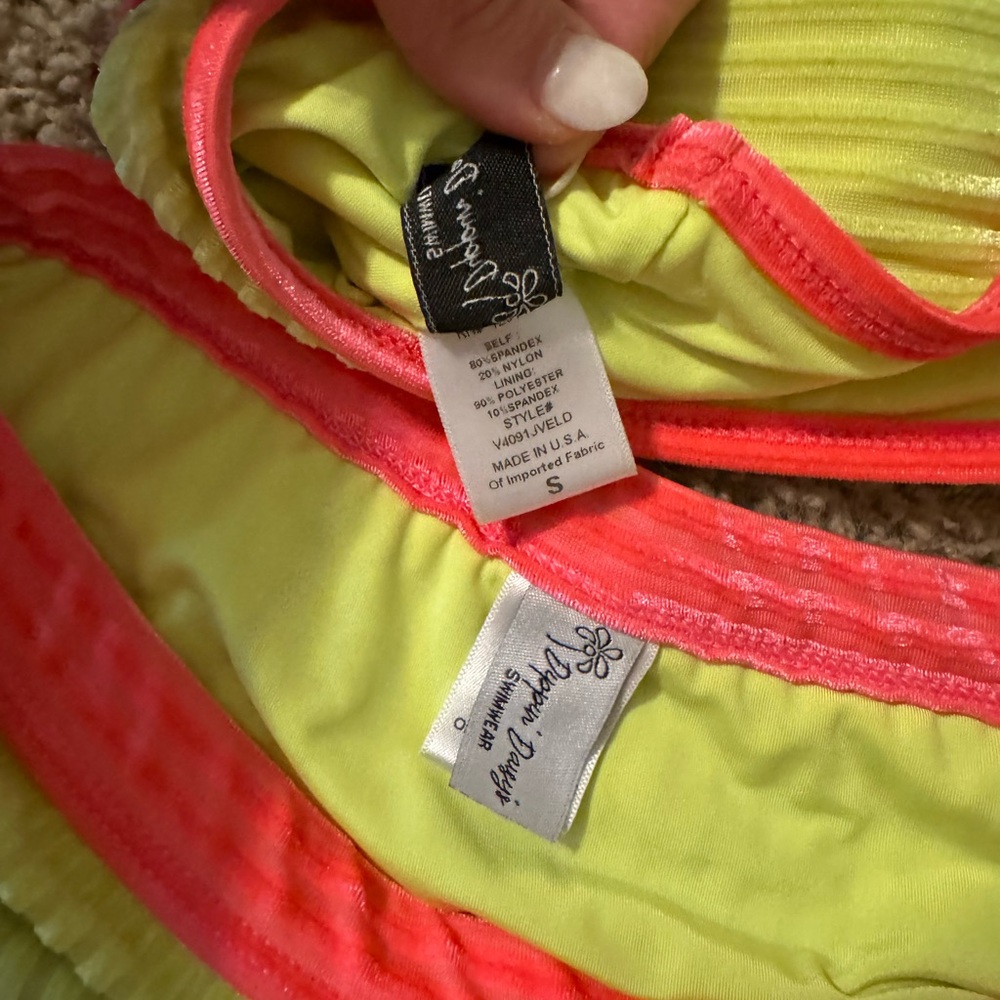 Vibrant Two-Piece Bikini Set - image 3